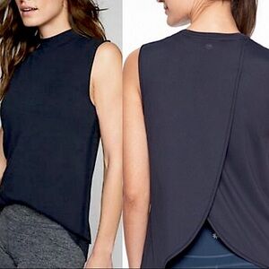 Athleta Navy Tank Top